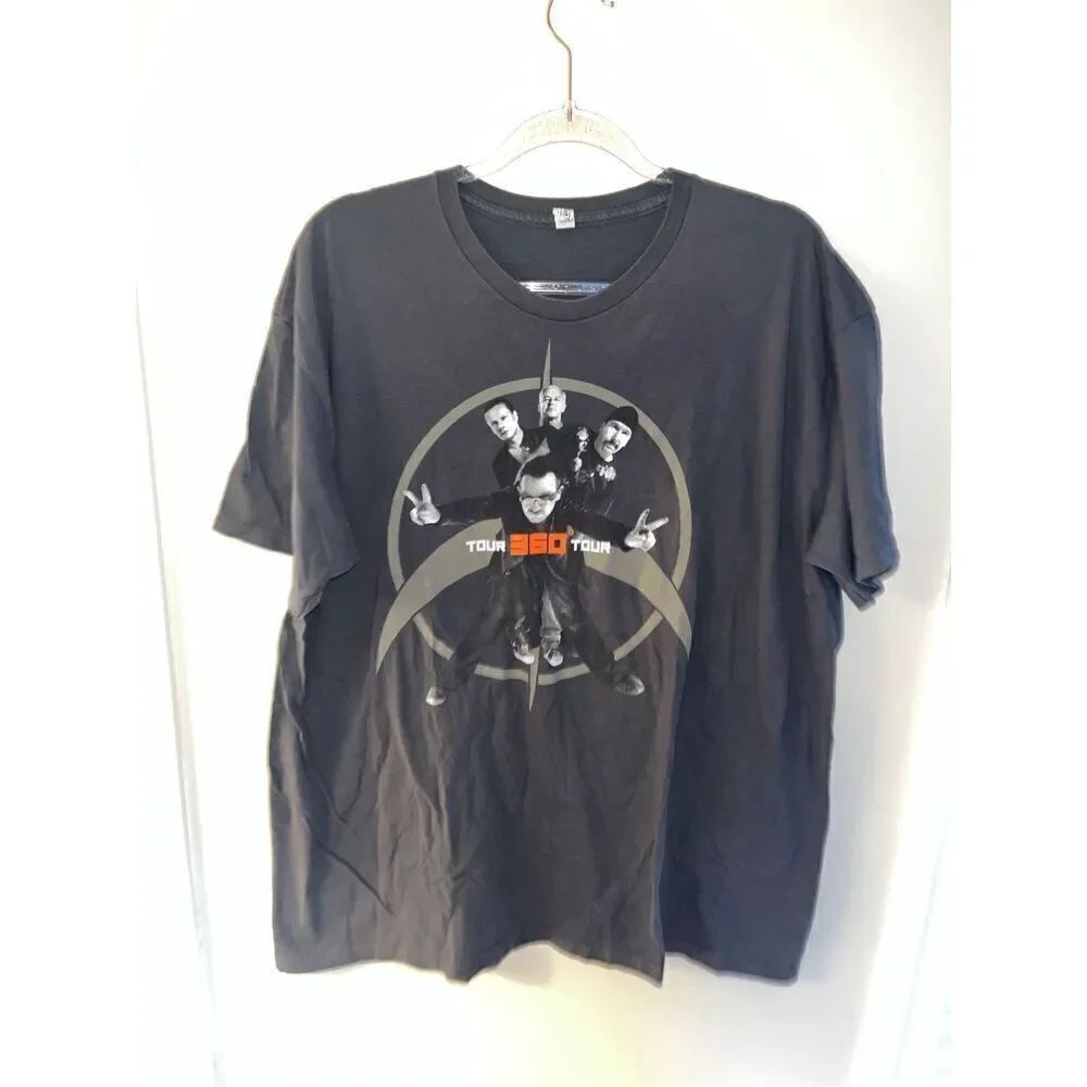 U2 "360 DEGREES" Concert Tour '09 AlStyleT-Shirt Size 2XL